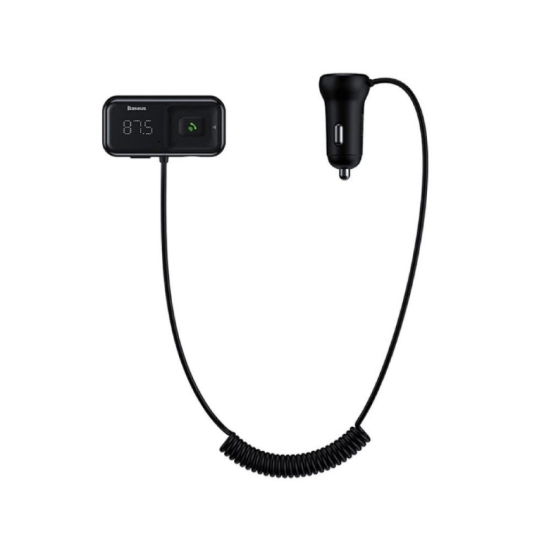  شارژر فندکی فست شارژ ماشین با قابلیت پخش موسیقی و تماس بیسوس مدل CCMT-E01 