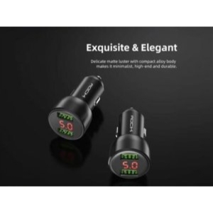  شارژر فندکی فست شارژ ماشین راک مدل ROCK-H9 
