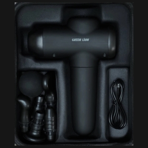 ماساژور تفنگی گرین لاین مدل Wave Massage Gun GNWVEMASGUNBK