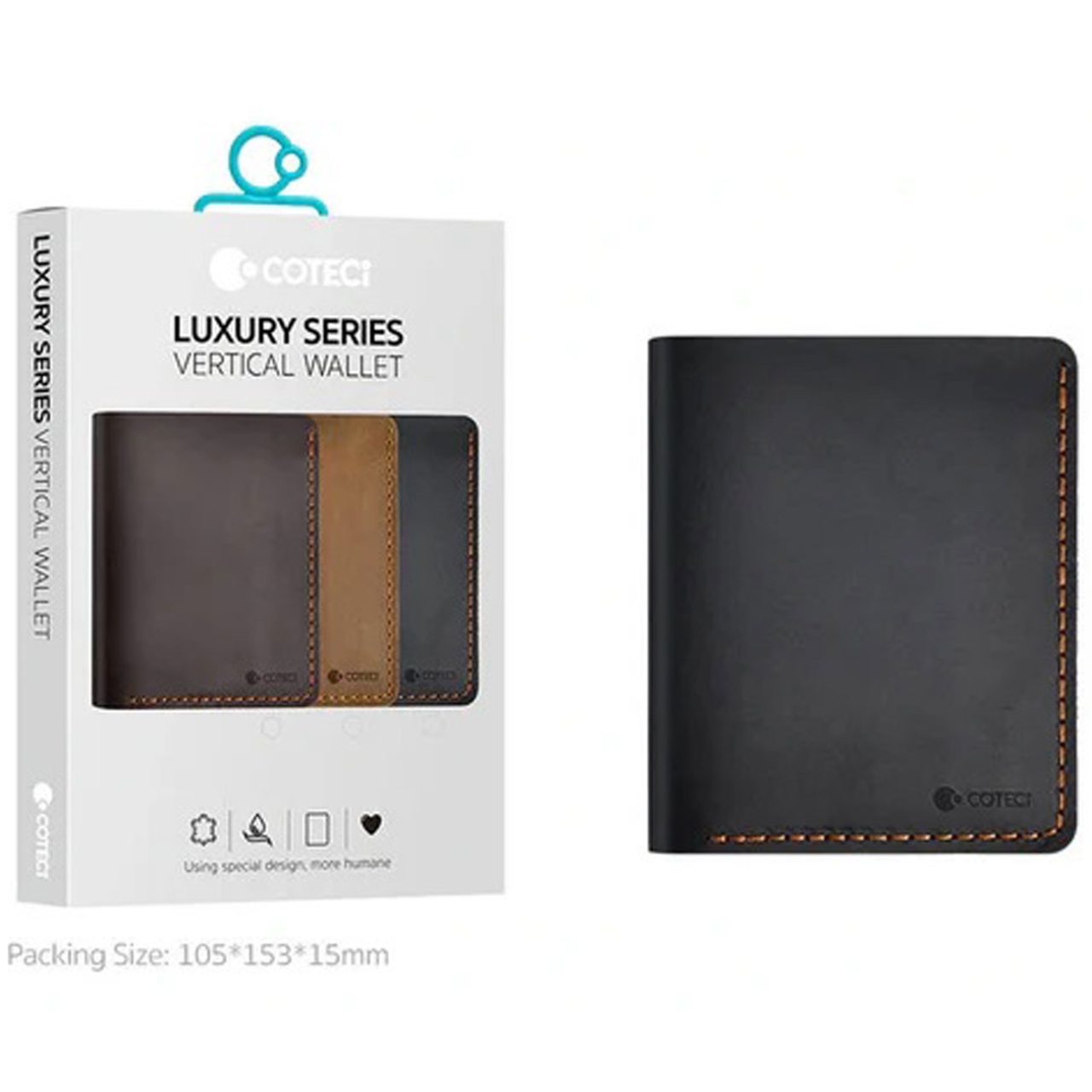  کیف پول و جاکارتی مردانه کوتتسی مدل 14067 