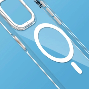  قاب مگنتی شفاف آیفون 14 یانگ‌کیت Transparent Crystal 
