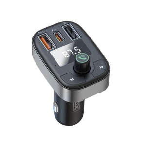  شارژر فندکی فست شارژ ماشین و گیرنده بلوتوث خودرو با توان 50 وات ایکس او مدل BCC06 