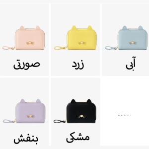  کیف پول زنانه فانتزی طرح گربه تائومیک‌میک Y8456 