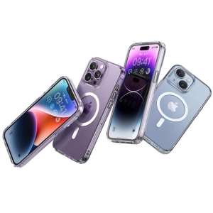  قاب محافظ مگ سيف آیفون 14 نیمه شفاف مک دودو Mcdodo Crystal PC-3090 Apple iPhone 14 Magsafe Case 