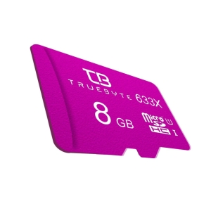 کارت حافظه microSD HC تروبایت مدل 633X کلاس 10 استاندارد UHS-I U1 ظرفیت 8 گیگابایت به همراه کارت‌خوان