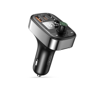  شارژر فندکی فست شارژ ماشین و گیرنده بلوتوث خودرو با توان 50 وات ایکس او مدل BCC06 