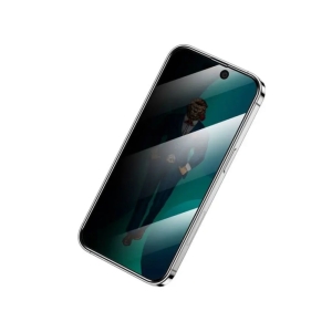  گلس حریم شخصی آیفون 14 پلاس گرین Green iPhone 14 Plus 3D Elegant Privacy Glass 