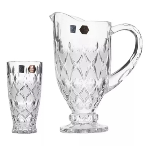 ست پارچ و لیوان 7 پارچه مجستی سری آنجلیکا