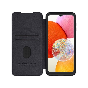  قاب محافظ سامسونگ آ 14 نیلکین Nillkin Samsung Galaxy A14 4G Qin Pro leather case 