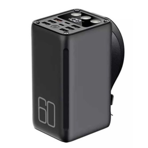  پاوربانک تایپ سی و یو اس بی 60000 گرین مدل GNMPB60KBK 