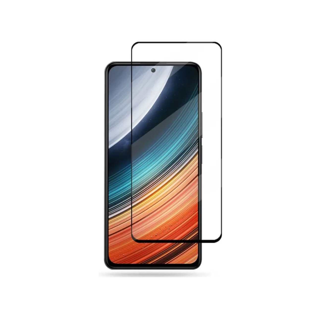  گلس شیائومی پوکو اف 4 تمام صفحه glass screen protector xiaomi poco f4 5g 