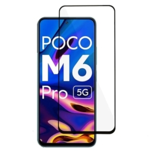  گلس تمام صفحه گوشی شیائومی ردمی 12 و پوکو ام 6 پرو Full Glass Screen Protector 