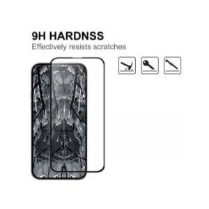  گلس تمام صفحه گوشی آیفون 15 و آیفون 15 پرو full glass screen protector apple iphone 15/15 Pro 