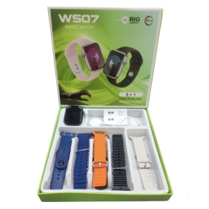 ساعت هوشمند ویسمی wisme مدل ws07 همراه با 7 بند 