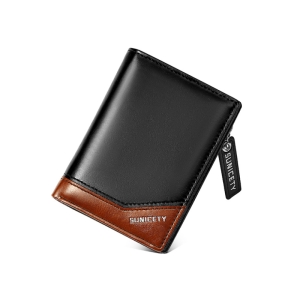  کیف پول و جاکارتی مردانه کوچک زیپ دار سانی ستی مدل S3004 