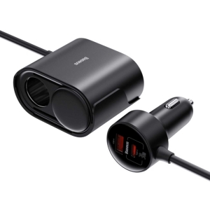  شارژر فندکی فست شارژ ماشین تایپ سی 30 وات بیسوس مدل BS-CG010 