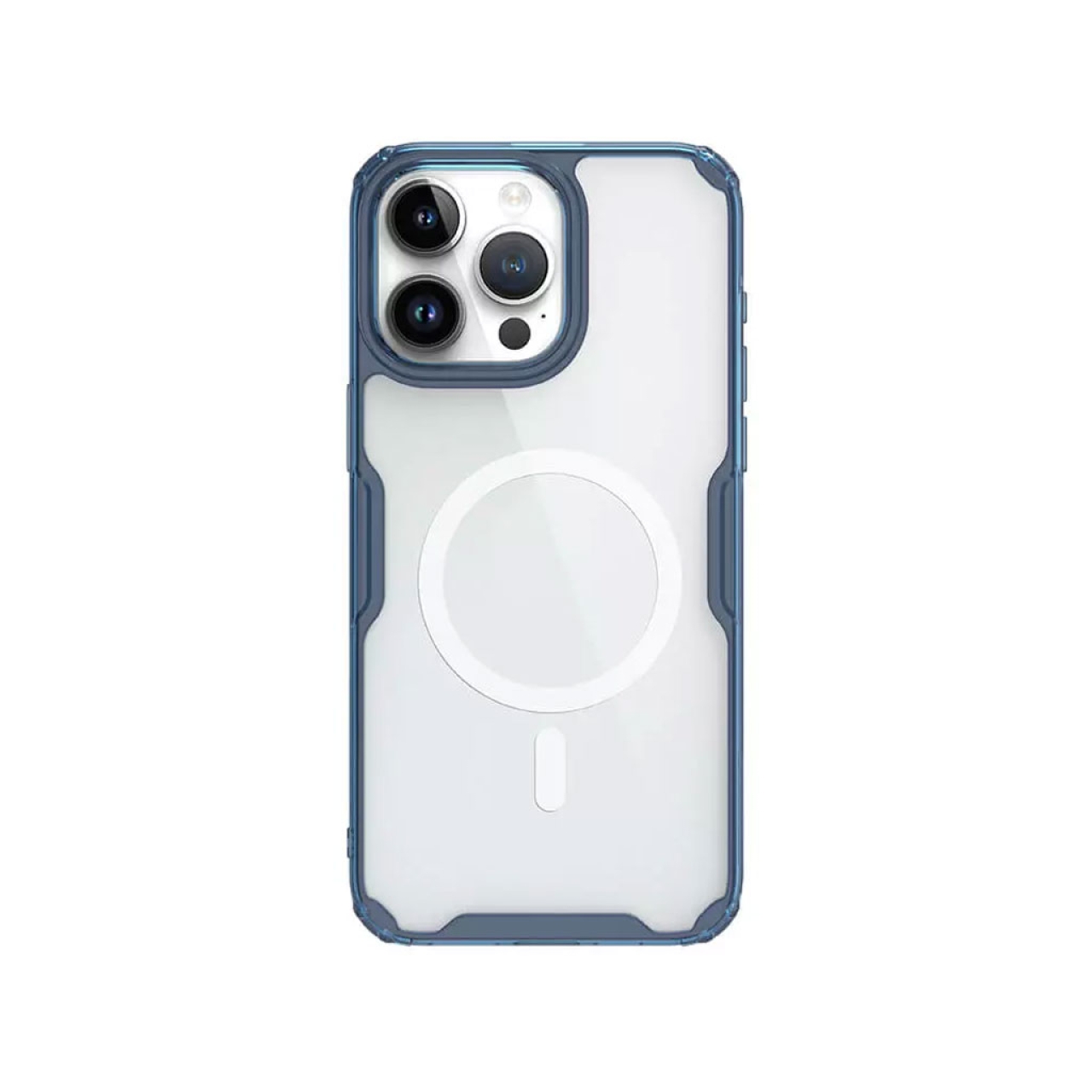  قاب محافظ ژله ای آیفون 15 پرو نیلکین Nillkin Apple iPhone15 Pro Nature TPU Pro Magnetic Case 