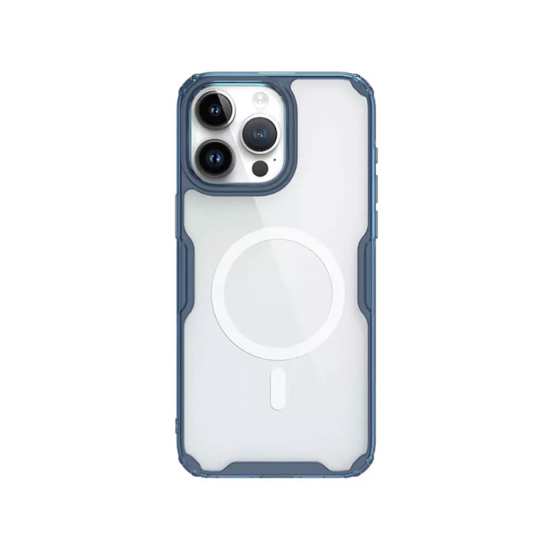  قاب محافظ ژله ای آیفون 15 پرو نیلکین Nillkin Apple iPhone15 Pro Nature TPU Pro Magnetic Case 