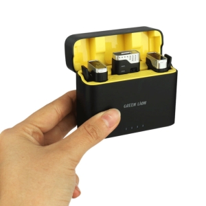  میکروفون بی سیم یقه‌ای گرین مدل GN3IN1MIC360D 
