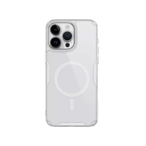  قاب محافظ ژله ای آیفون 15 پرو نیلکین Nillkin Apple iPhone15 Pro Nature TPU Pro Magnetic Case 