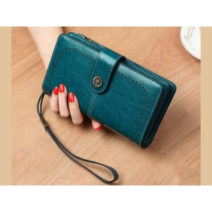 کیف پول چرمی زنانه IOS/Aiguoshi leather Wallet women&#39;s new 2046 