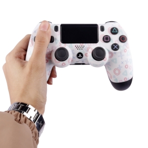 دسته بازی بی سیم سونی Dualshock 4 High Copy درجه یک طرح Category logo مناسب برای PS4