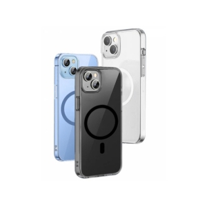  قاب مگنتی شفاف آیفون 14 پلاس 6.7 اینچ ویوو Wiwu Crystal Magnetic Phone case for IP14/6.7&#39;&#39; Plus MCC-101 