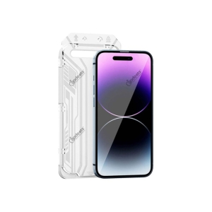  گلس آیفون 15 پرو ویوو همراه با ابزار نصب WiWU Easy instal tempered glass IP15 pro SQ-005 