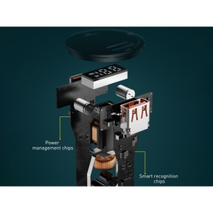  شارژر فندکی فست شارژ ماشین دو پورت 100 وات بیسوس CCZX-01 