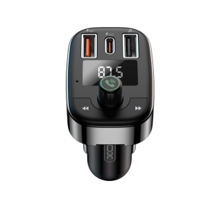  شارژر فندکی فست شارژ ماشین و گیرنده بلوتوث خودرو با توان 50 وات ایکس او مدل BCC06 