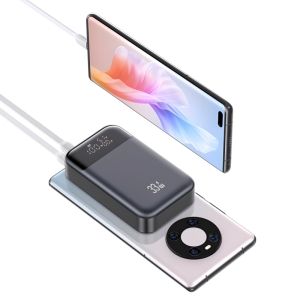  پاور بانک فست شارژ تایپ سی و یو اس بی 33 وات 10000 یوسامز US-CD221 PB74 