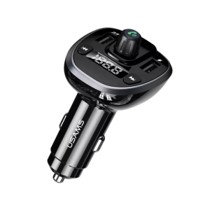  شارژر فندکی فست شارژ ماشین 3.4 آمپر و اف ام پلیر خودرو یوسامز مدل US-CC115 