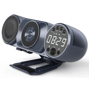  اسپیکر و هولدر موبایل و ساعت رومیزی مدل 6 in 1 WD-100 