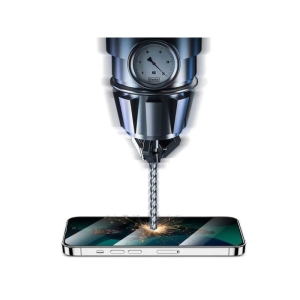  گلس حریم شخصی آیفون 14 پلاس گرین Green iPhone 14 Plus 3D Elegant Privacy Glass 