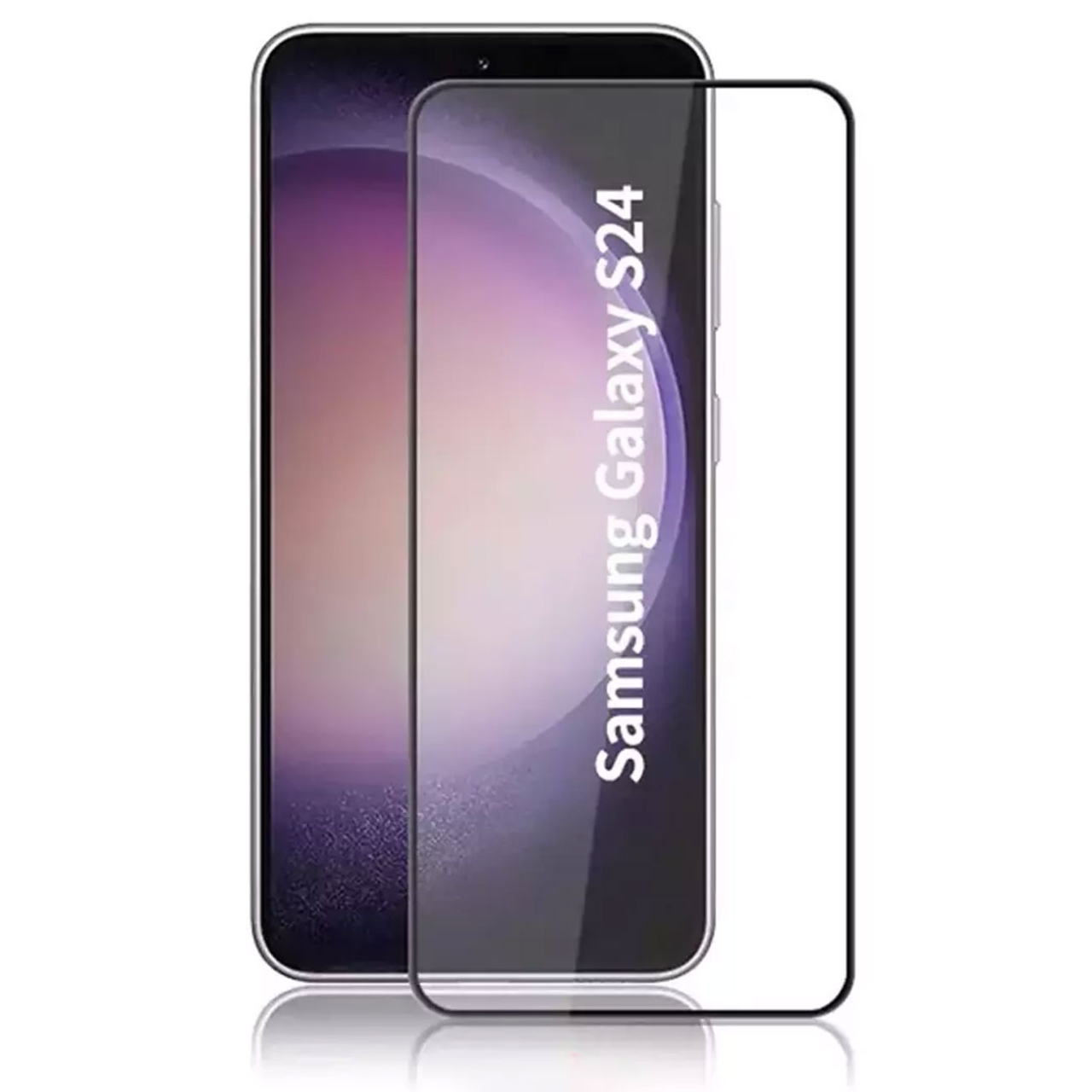  گلس تمام صفحه گوشی سامسونگ اس 24 Full Glass Screen Protector 