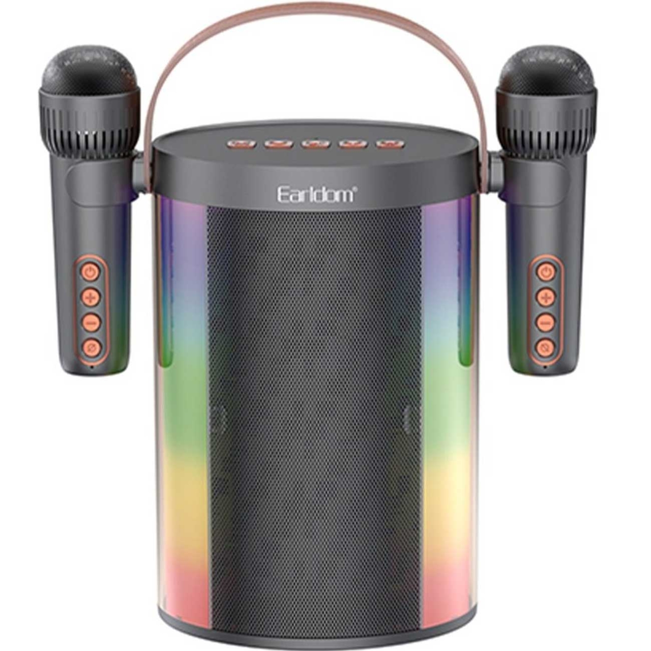  اسپیکر بلوتوثی با دومیکروفون کارائوکه ارلدام مدل A32 