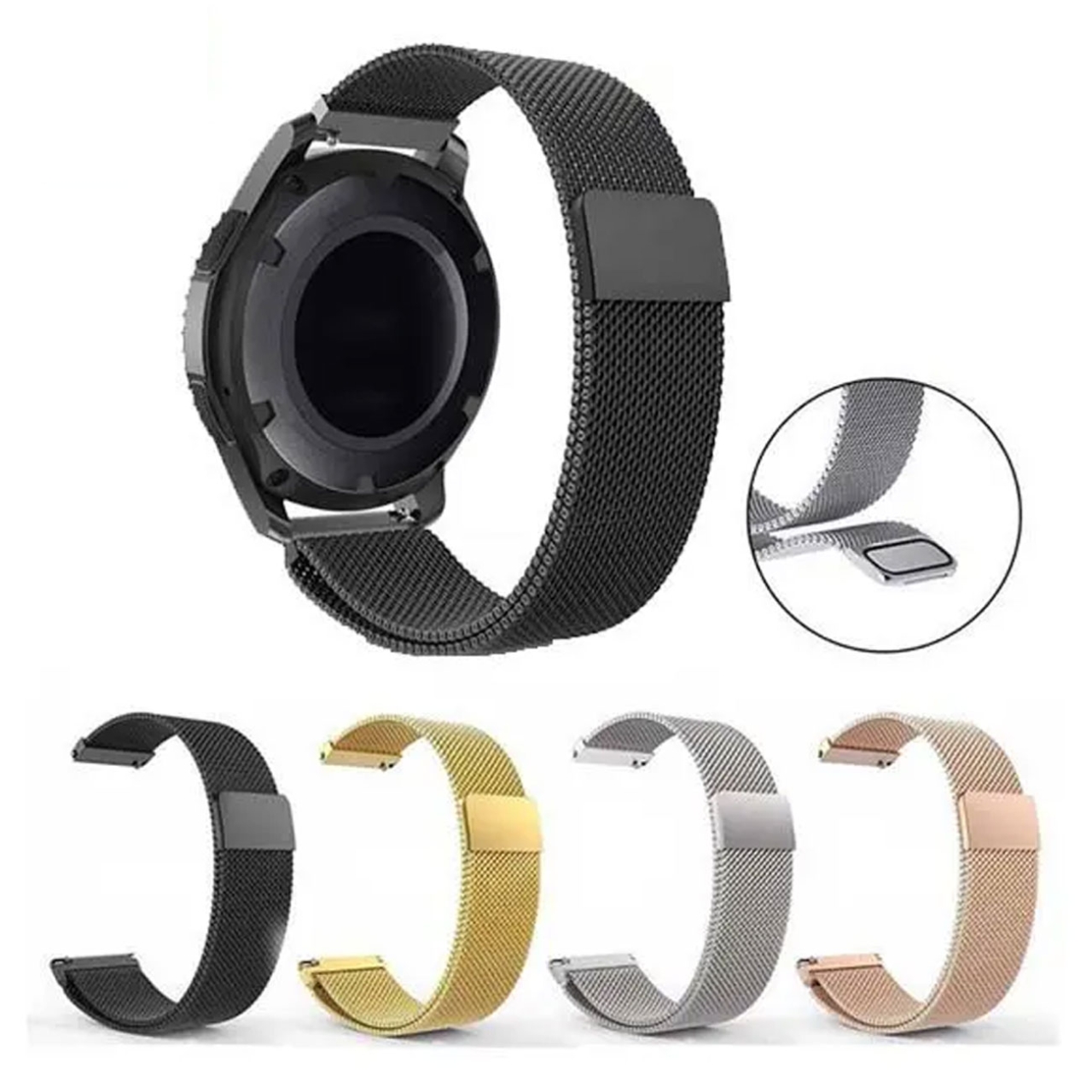  بند فلزی مگنتی ساعت هوشمند سامسونگ 22 میلی‌متری کوتتسی W20 WH5230-22 