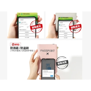  کیف پاسپورت و مدارک کش دار TAOMICMIC Y8644 PU Leather Passport Holder Wallet 