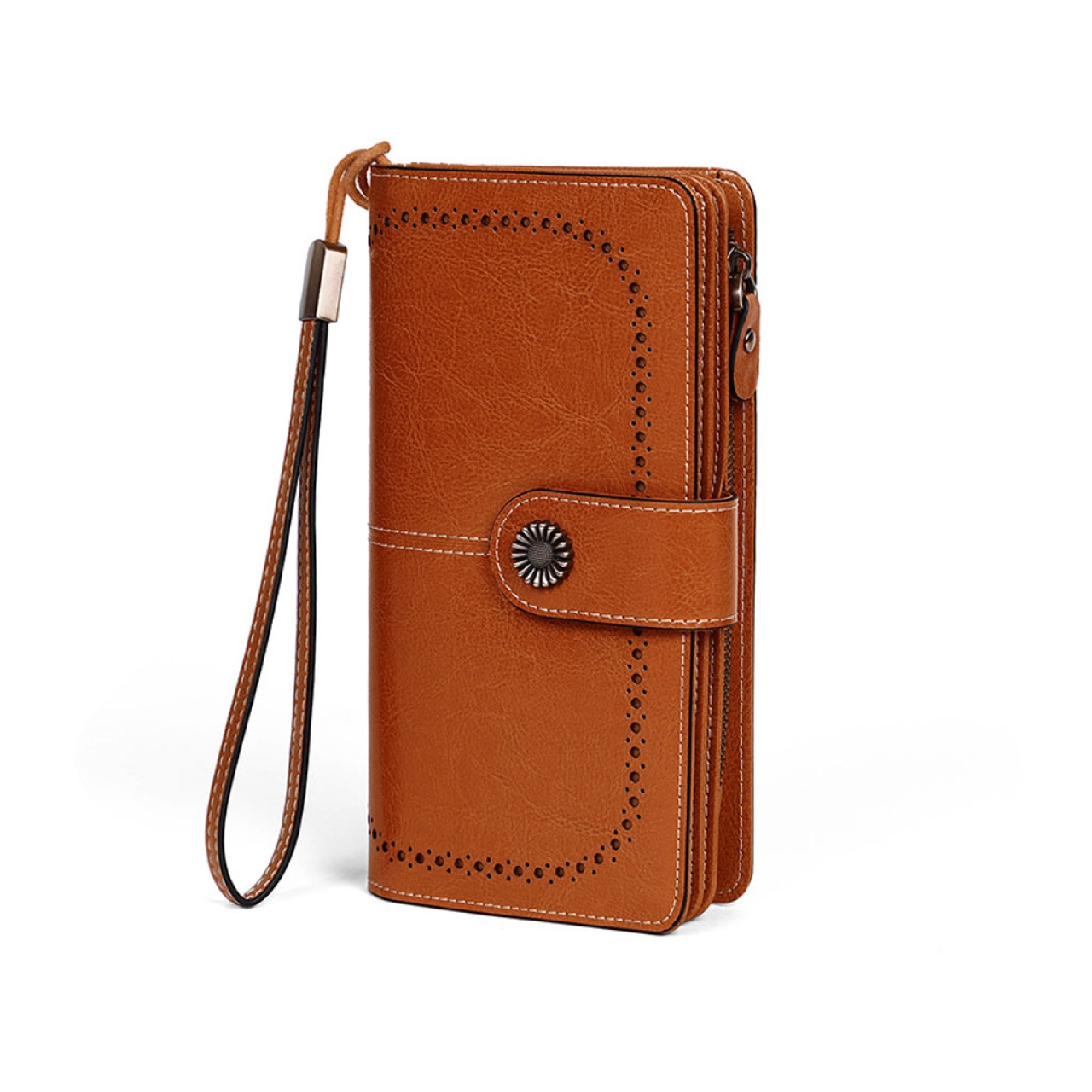  کیف پول چرمی زنانه IOS/Aiguoshi leather Wallet women&#39;s new 2046 