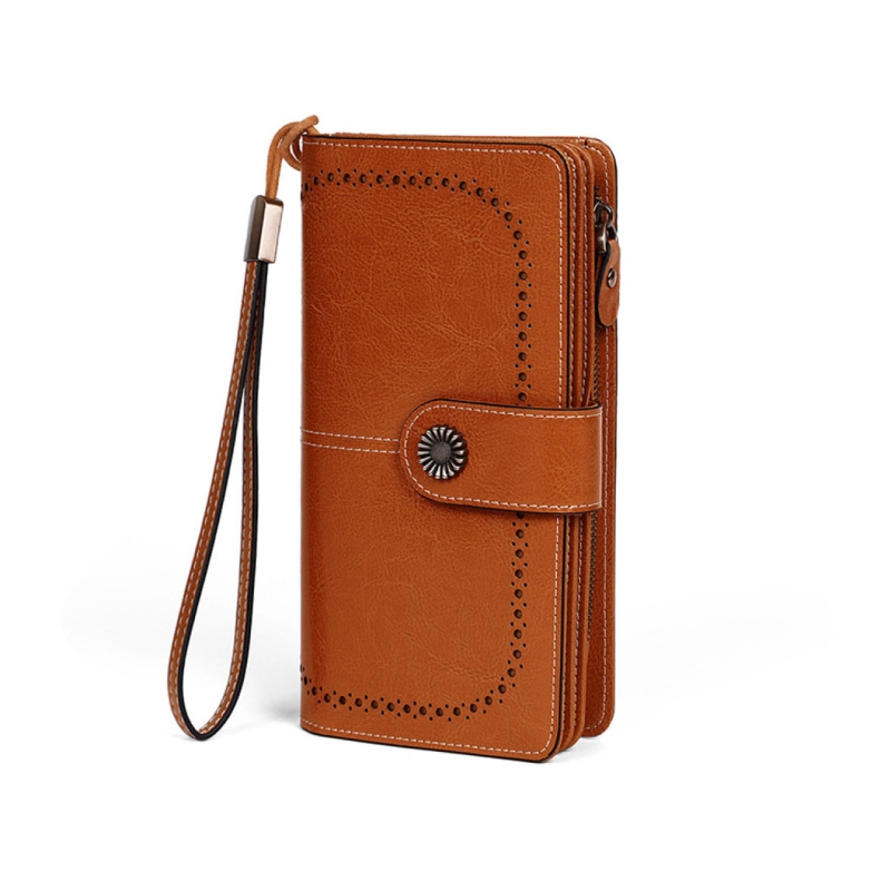  کیف پول چرمی زنانه IOS/Aiguoshi leather Wallet women&#39;s new 2046 
