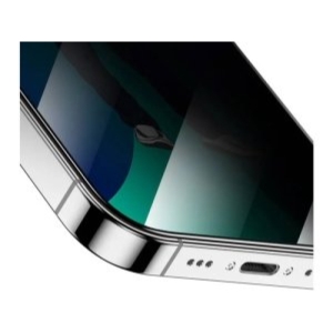  گلس حریم شخصی آیفون 14 پلاس گرین Green iPhone 14 Plus 9H Steve Privacy Anti-Peeping Full Glass 