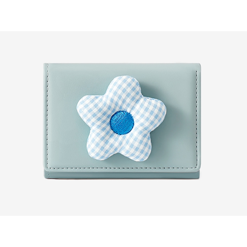  کیف پول فانتزی تاشو زنانه طرح گل تائومیک میک TAOMICMIC Y8074 Flower Cute Folding Wallet Tri-fold 