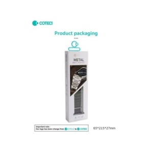  بند اپل واچ استیل 42/44/45 میلی‌متری کوتتسی Cottetci W87 strong magnetic stainless steel watch band 22018-BK 