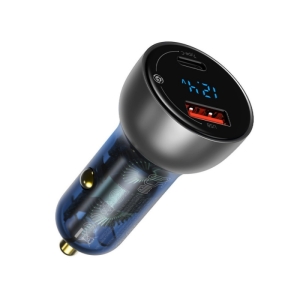  شارژر فندکی فست شارژ ماشین تایپ سی بیسوس CCKX-C0A 