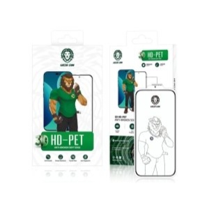  گلس آیفون 14 پلاس سه بعدی تمام صفحه گرین Green iPhone 14 Plus 3D HD-Pet Full Glass 