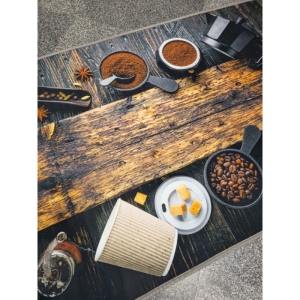 فرشینه طرح آشپزخانه کد ۰۰۱ مشکی