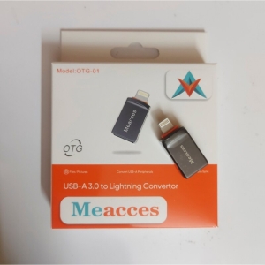 مبدل OTG تبدیل USB به لایتنینگ میسس meacces مدل OTG-01