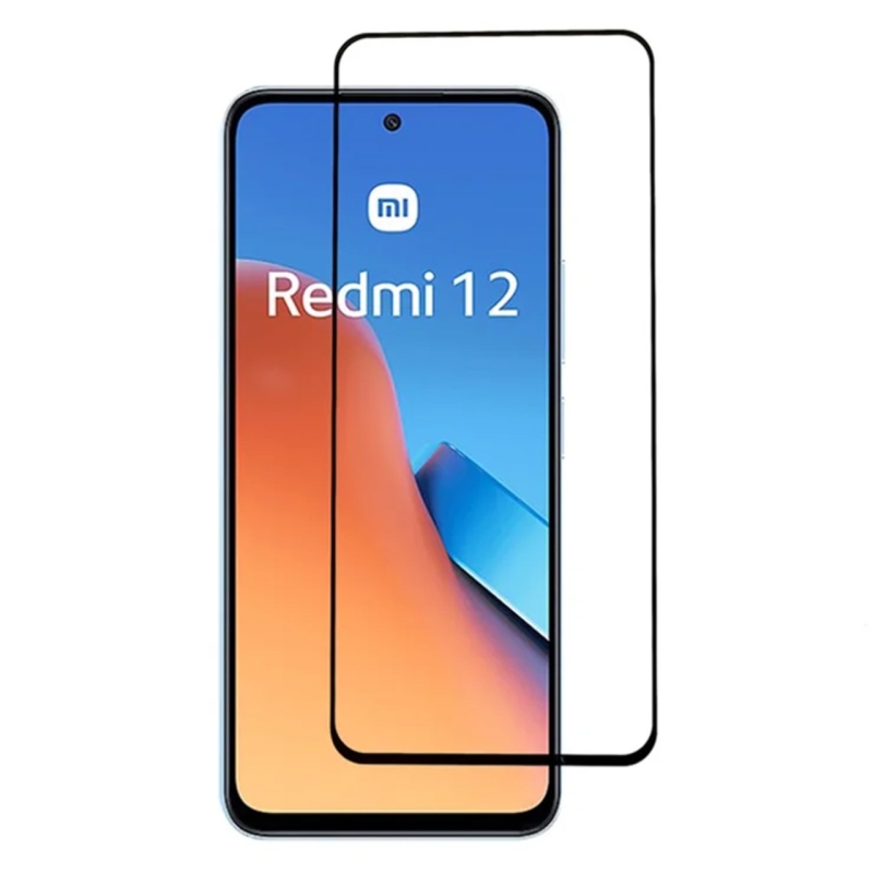  گلس تمام صفحه گوشی شیائومی ردمی 12 و پوکو ام 6 پرو Full Glass Screen Protector 