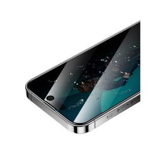  گلس حریم شخصی آیفون 14 پلاس گرین Green iPhone 14 Plus 3D Elegant Privacy Glass 