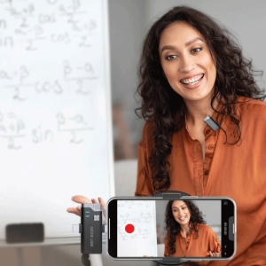  میکروفون بی سیم یقه‌ای گرین مدل GN3IN1MIC360D 